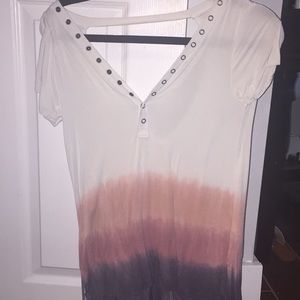 Long ombré T-shirt